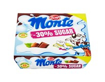 Zott Monte Mléčný dezert čokoládový s lískovými oříšky (-30% cukru) 4x55g