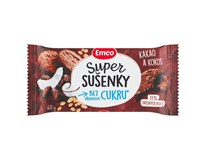 Emco Super sušenky čokoláda/kokos 24x60g