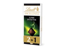 Lindt Excellence Čokoláda dark lime 3x100g