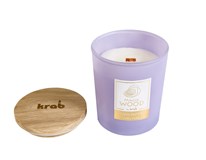 Svíčka Magic Wood Lavender Dream s dřevěným knotem 300g 1 ks