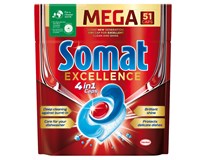 Somat Excellence Mega 4v1 Tablety do myčky nádobí 1x51ks