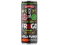 Frugo Wild Punch Energetický nápoj black 24x330ml