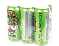 Frugo Wild Punch Energetický nápoj green 6x330ml