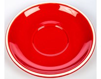 TOGNANA Albergo Podšálek 340 cm porcelán červený 1 ks