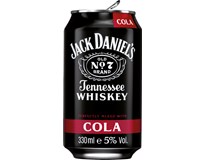 Jack Daniel's&Cola 5% ready to drink 12x330ml