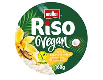 Müller Riso Vegan Dezert z rýže a kokosového mléka MIX (čokoláda vanilka) chlaz. 160 g