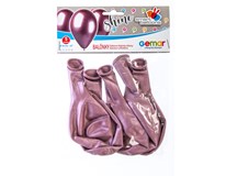 Balónek Smartballoons Shine 33cm růžová 5ks