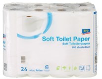 aro Toaletní papír 3vrstvý 200 útržků 24m 1x24 ks