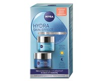 NIVEA Hydra Skin Effect Gel denní+Gel noční 2x50ml duopack