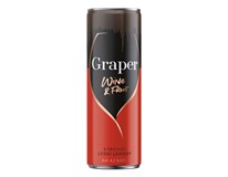 Graper Wine&Fruit s příchutí lesní jahody 4,5% 24x250ml plech