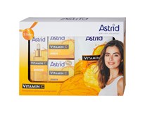 Astrid Vitamin C dárková sada (denní krém 50ml+noční krém 50ml+pleťové sérum 30ml+maska)