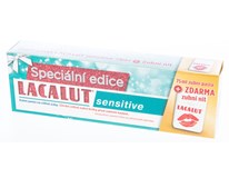 Lacalut Sensitive Zubní pasta 1x75ml + dentální nit 1x1ks