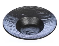 Talíř hluboký Tognana Vulcania 15cm porcelán černý 1ks