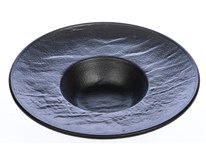 Talíř hluboký Tognana Vulcania 24cm porcelán černý 1ks