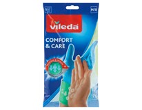 vileda Extra Comfort and Care Rukavice vel. M 1 pár