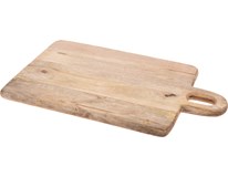 Prkénko servírovací/ na krájení z mangového dřeva 50x31x2,2cm 1ks