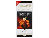 Lindt Excellence Dark Čokoláda hořká s lískovými ořechy a kousky karamelu 3x 100 g