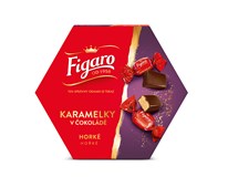 Figaro Karamelky v čokoládě hořké 1x221g