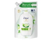 Dove Refreshing Care Okurka&Zelený čaj Na mytí rukou náhradní náplň 1x750ml