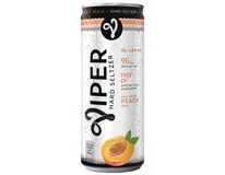 Viper Peach Hard Seltzer 4% Alkoholický sycený nápoj 1x330ml plech
