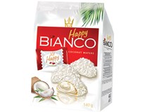 Happy Bianco Coconut Wafers Oplatky s kokosovou náplní 1x140g