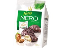 Happy Nero Nuts Wafers Oplatky s lískooříškovou náplní 1x140g