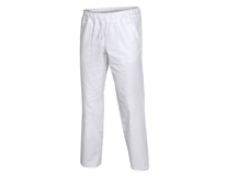 METRO PROFESSIONAL Kalhoty unisex bílé vel. L 1 ks
