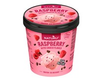 Naturli' Raspberry&Choco Flakes Ice Dessert mraž. 1x500ml