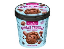Naturli' Double Trouble Fudgy Brownie Ice Dessert mraž. 1x500ml
