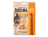 Shelma Meaty Sticks Snack s drůbežím 1x15g