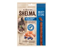 Shelma Meaty Sticks Snack se pstruhem 1x15g