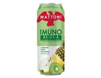 Mattoni Imuno Jablko, kiwi a ananas 4x500 ml plech
