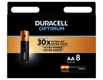 Baterie optimum Duracell Extra Power AA 8ks