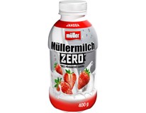 Müllermilch Zero mléčný nápoj MIX (jahoda banán) chlaz. 400 g