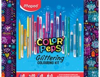 Kufřík Glitter Maped pastelky 31ks