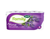Tento Toaletní papír Family Lavender 2-vrstvý 1x8 ks