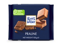 Ritter Sport Nugat Čokoláda mléčná 100 g