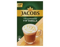Jacobs Cappuccino Vanilla Rozpustný kávový nápoj 1x8ks (96g)
