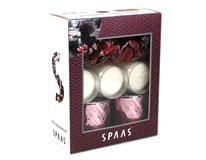 Svíčky Spaas Texture Glasses dárková krabice 1ks