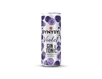Dynybyl Violet Gin&amp;Tonic jemně perlivý 6% 4x(6x250ml)