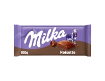 Milka Noisette Mléčná čokoláda s lískooříškovou pastou 23x100g