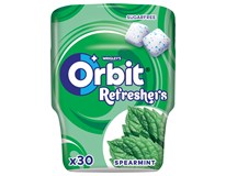 Orbit Refreshers Spearmint žvýkačky 6x 67 g dóza