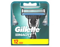 Gillette Mach3 Manual náhradní hlavice 1x12ks