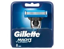 Gillette Mach3 Turbo náhradní hlavice 1x8ks