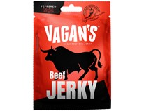 Vagan's Peppered Beef Jerky Sušené maso hovězí 30x12g