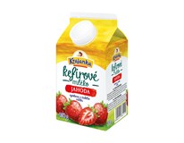 Krajanka Mléko kefírové 0,8% jahoda chlaz. 450 g