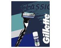 Gillette Series dárková sada (pěna na holení 100ml+Mach3 Base holicí strojek)
