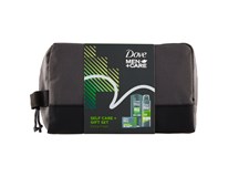 Dove Men+Care Extra Fresh dárková sada (sprch. gel 250ml+antip. sprej 150ml+krém. tableta 90g) taštička zel.