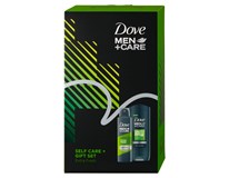 Dove Men+Care Extra Fresh dárková sada (sprch. gel 400ml+antipersp. sprej 150ml) kazeta