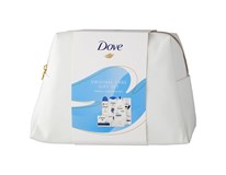 Dove Original dárková sada (sprch. gel Deeply Nour. 250ml+těl. mléko Ess. Care 250ml+antip. sprej Original 150ml+krém. tableta Beauty Cream 90g) taška